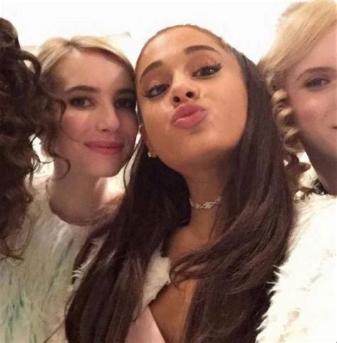 arianagrande chanel 2|emma roberts mean girls.